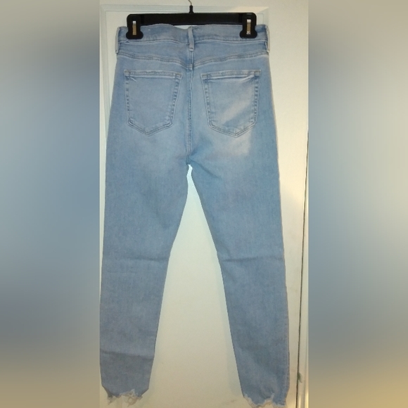 LOFT Light Wash High Rise Skinny jeans - Picture 2 of 7